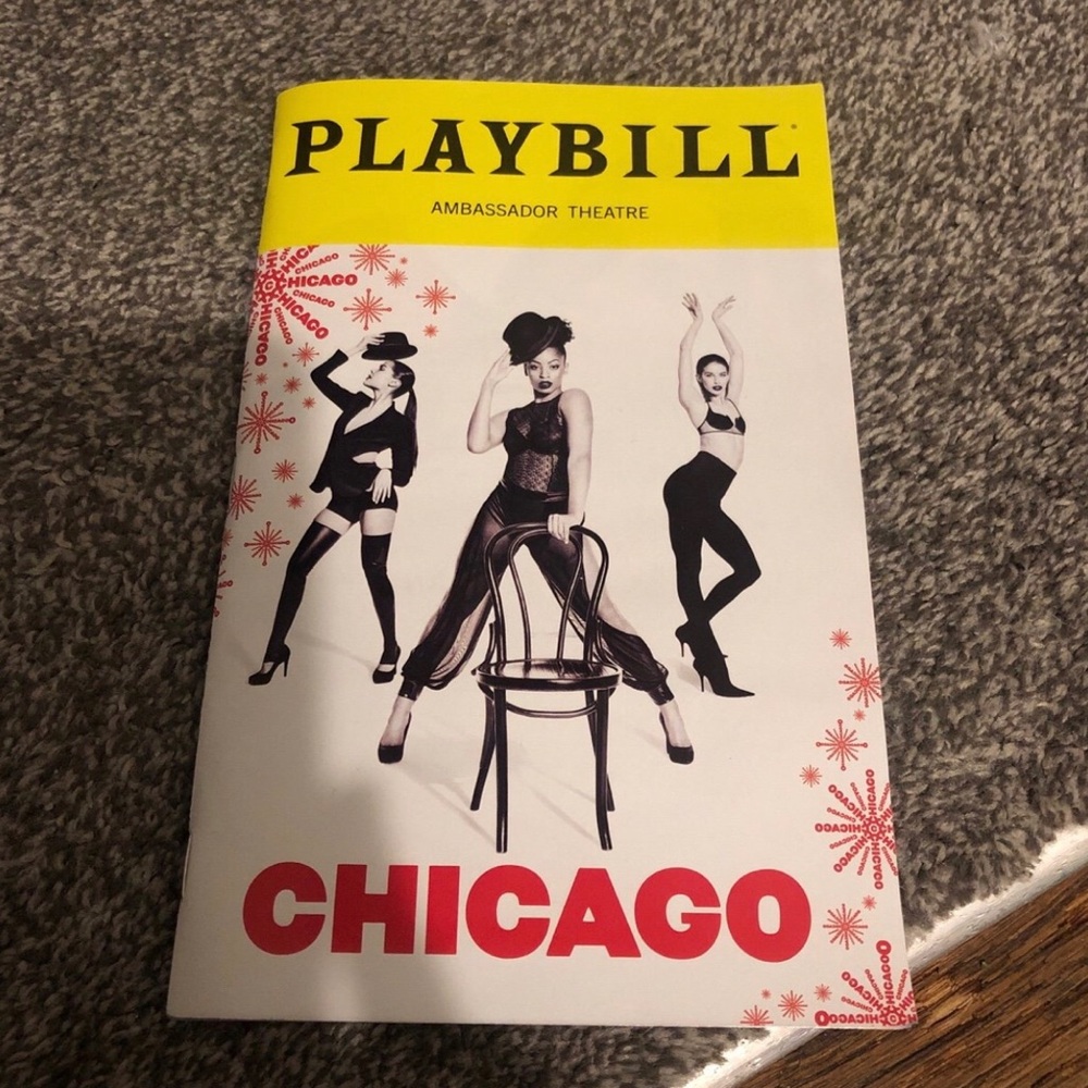 Chicago Limited Edition Holiday Playbill 2025